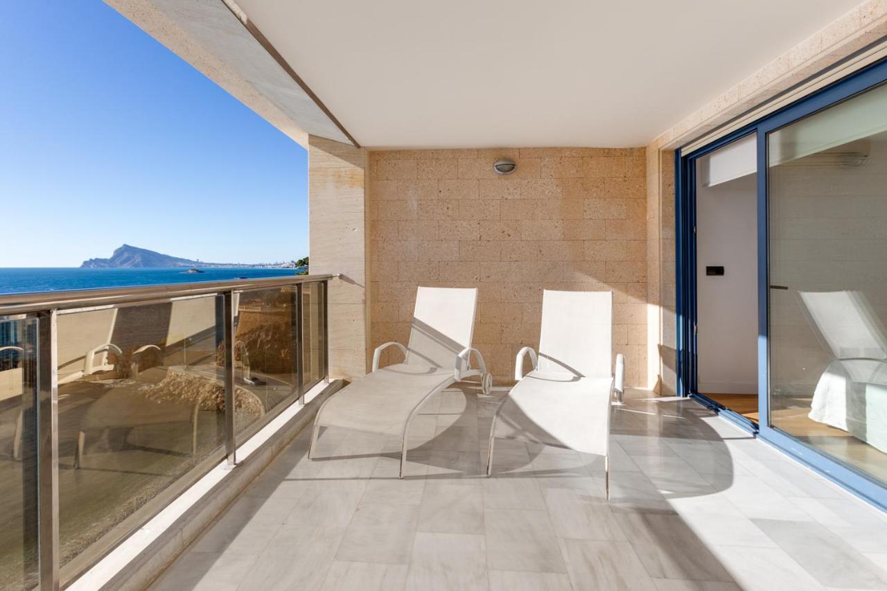 1St Line Mascarat Beach - Solarium Terrace & Pool Altea Exterior foto
