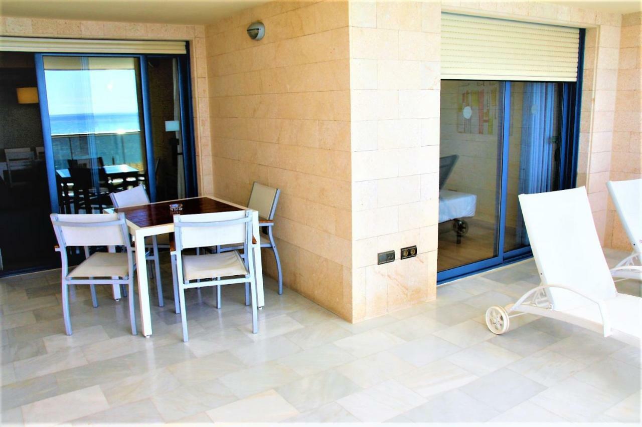 1St Line Mascarat Beach - Solarium Terrace & Pool Altea Exterior foto